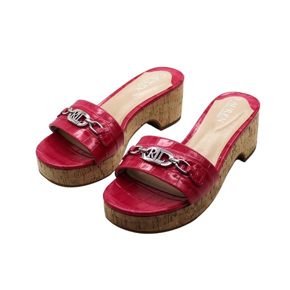 Lauren Ralph Lauren Women's Roxanne Heeled Dress Sandals - Picture 5 of 8